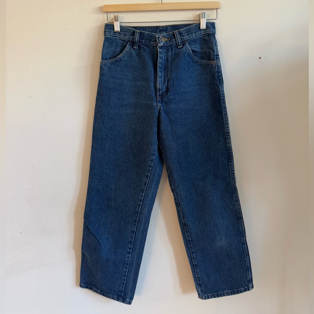 VINTAGE RUSTLER Blue jeans - Picture 3 of 8